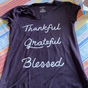 Dark purple short sleeve